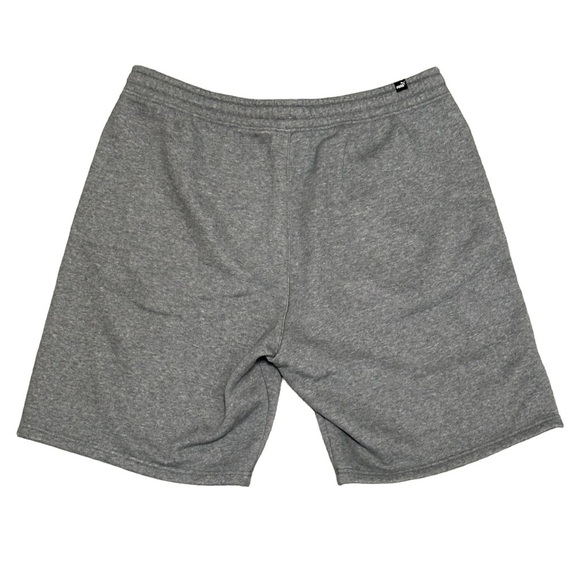 Men's Puma XL Lounge Shorts Athletic Grey Gray Side Active 2 Pocket Logo NWOT - Picture 3 of 9